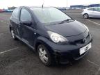 2009 TOYOTA AYGO 1.0 VVT-I BLACK 5DR for sale at Copart SANDTOFT