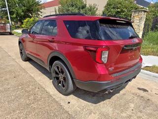  FORD EXPLORER 2022 Czerwony