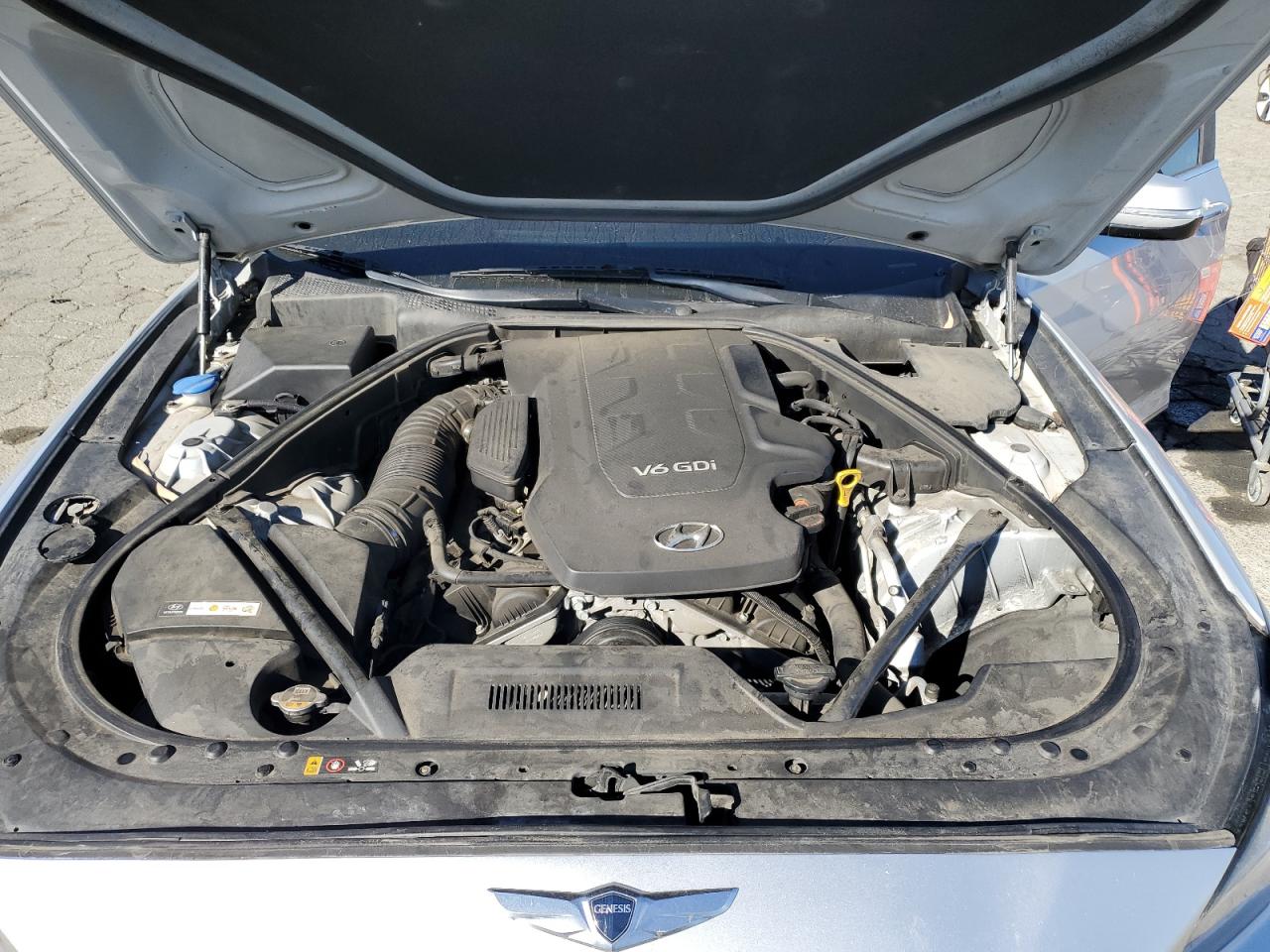 2015 Hyundai Genesis 3.8L VIN: KMHGN4JE4FU089747 Lot: 86186805