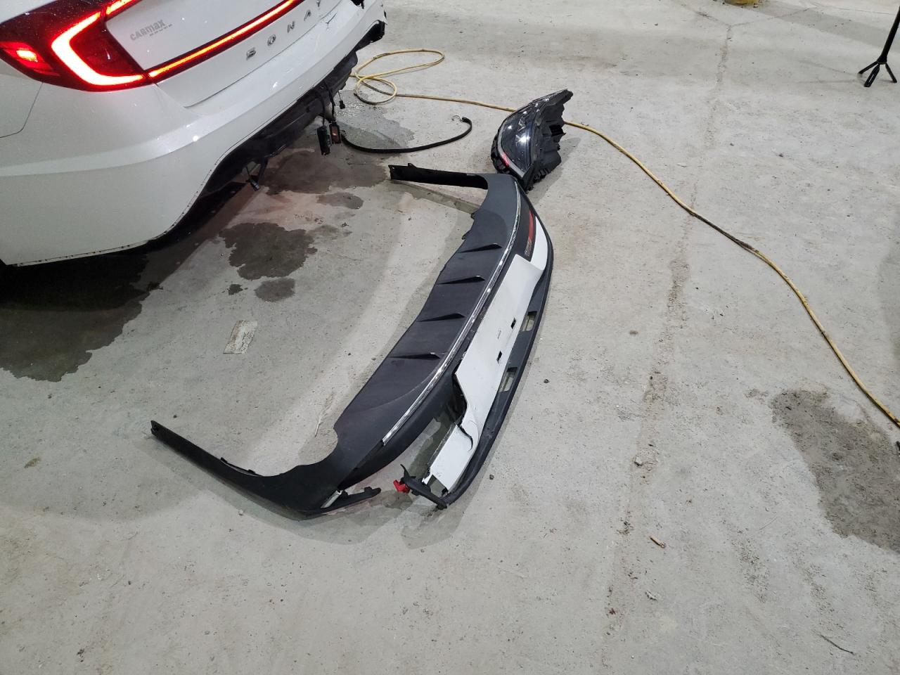 2021 Hyundai Sonata Hybrid VIN: KMHL24JJ3MA024343 Lot: 84820335