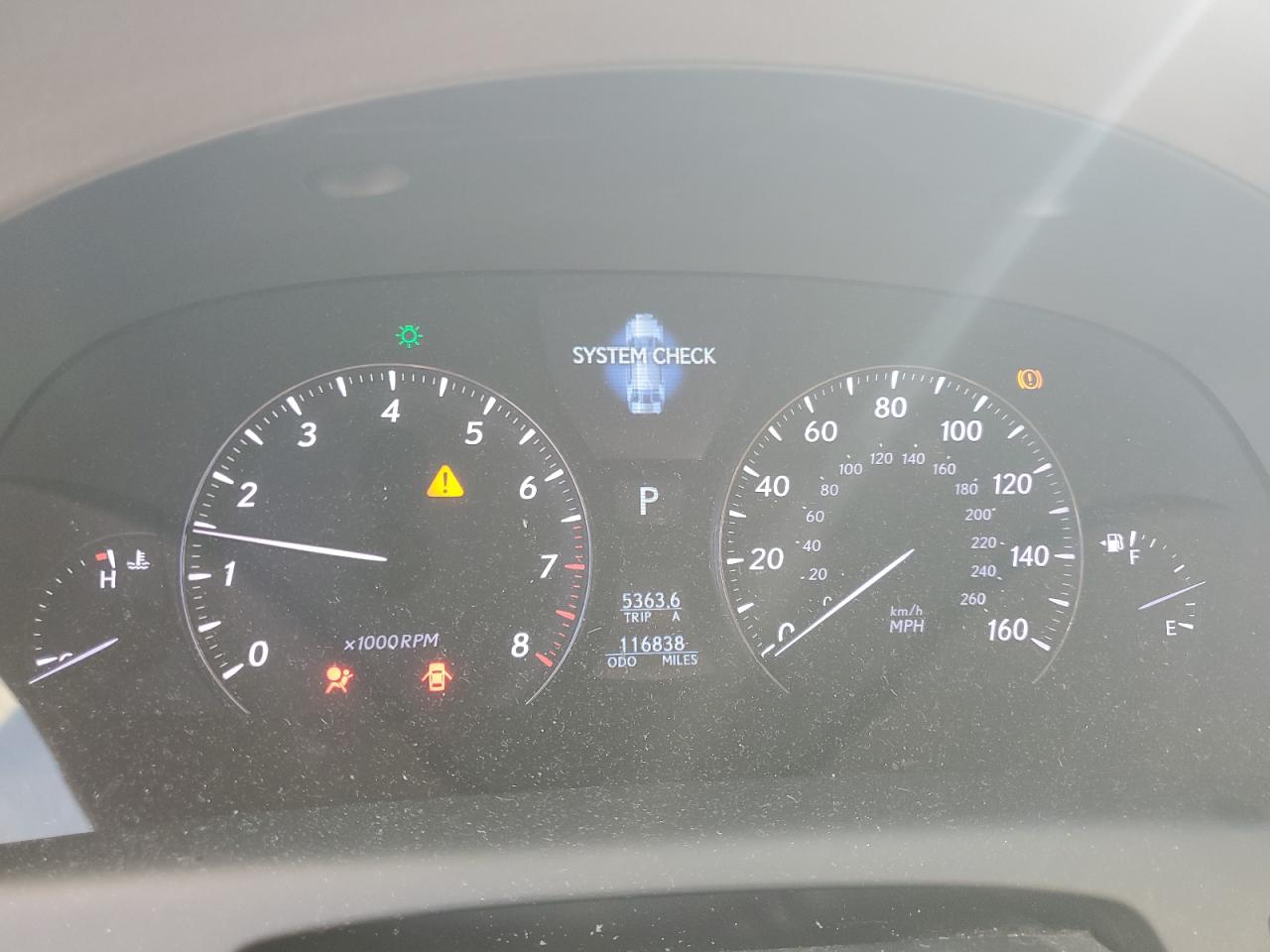 2011 Lexus Ls 460 VIN: JTHBL5EF6B5107780 Lot: 84046675