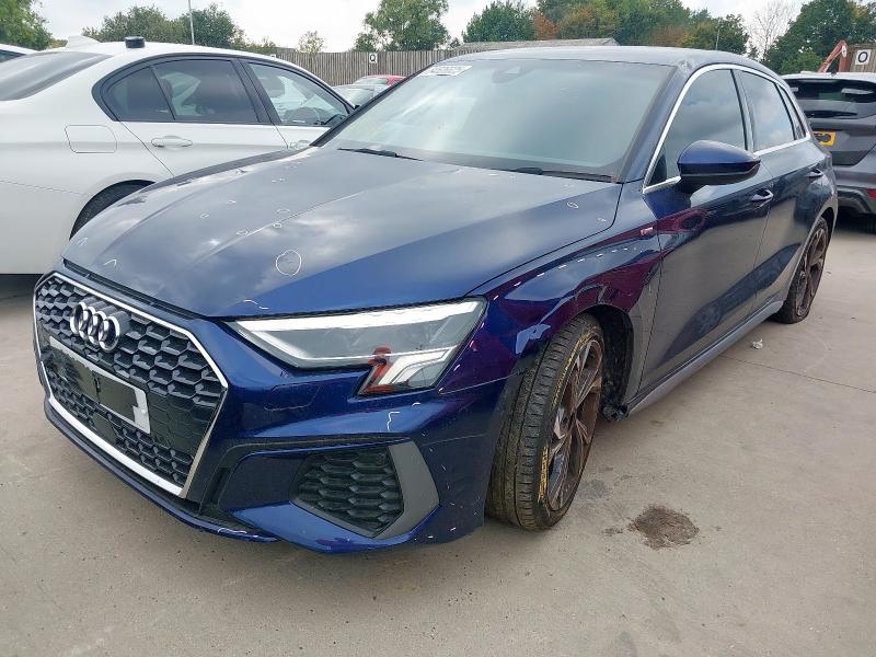 2022 AUDI A3 30 TFSI S LINE 5DR S TRONIC for sale at Copart SANDY