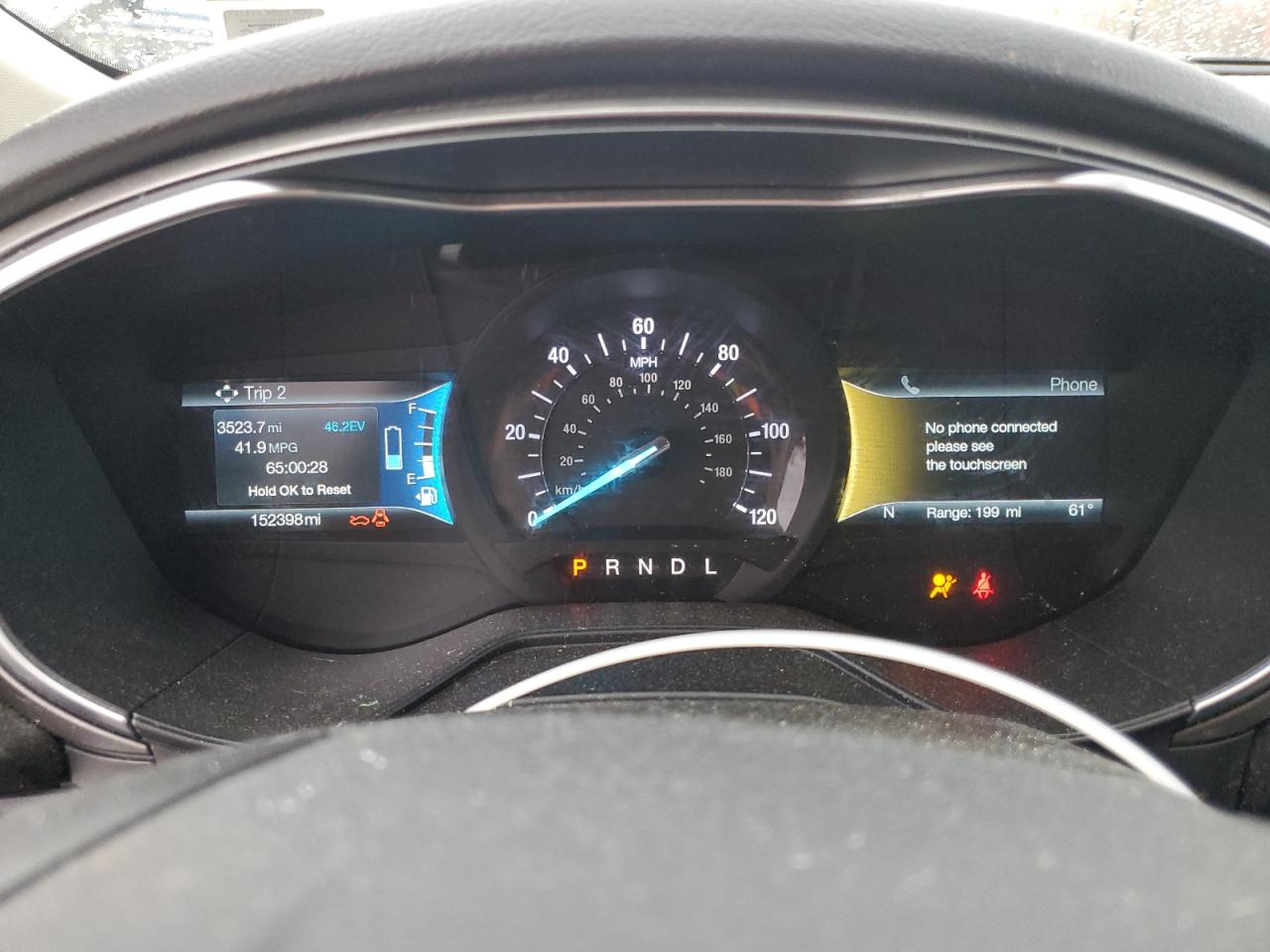 2019 Ford Fusion Se VIN: 3FA6P0LU4KR125578 Lot: 89575925