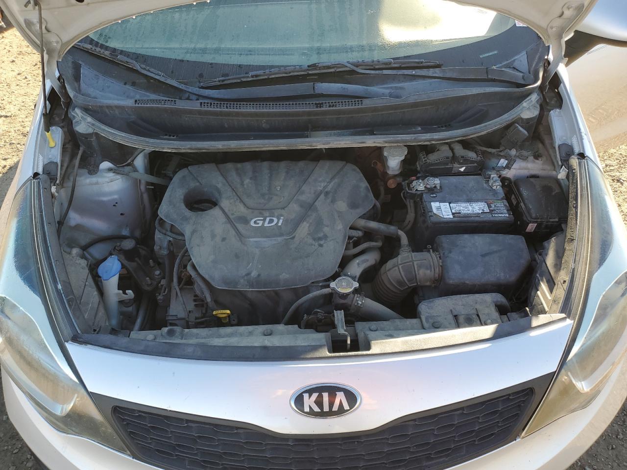 2013 Kia Rio Lx VIN: KNADM4A30D6177993 Lot: 86112595