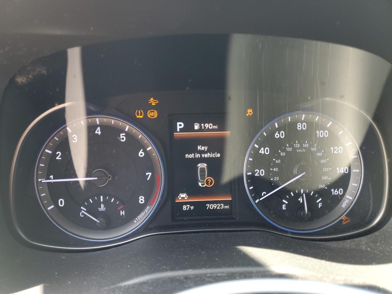 2020 Hyundai Kona Sel Plus VIN: KM8K62AA7LU453115 Lot: 84361495