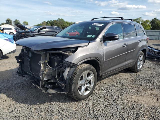  TOYOTA HIGHLANDER 2016 Серый