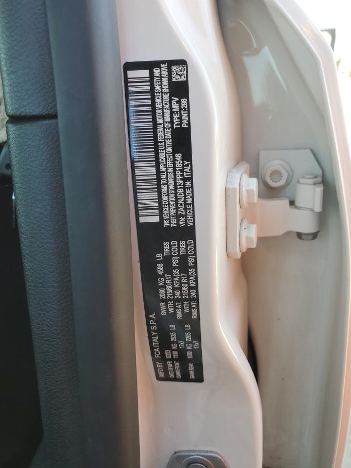 2023 Jeep Renegade Latitude VIN: ZACNJDB13PPP18546 Lot: 86871255