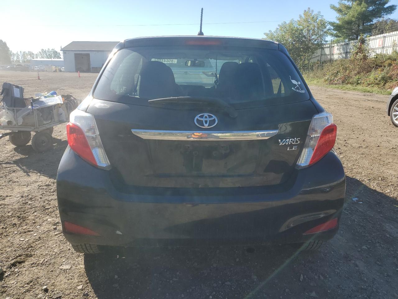 2013 Toyota Yaris VIN: JTDKTUD37DD569227 Lot: 85644895