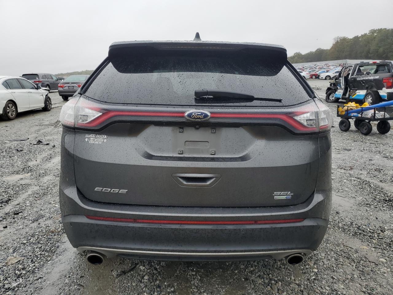 2018 Ford Edge Sel VIN: 2FMPK4J92JBB66951 Lot: 90008585