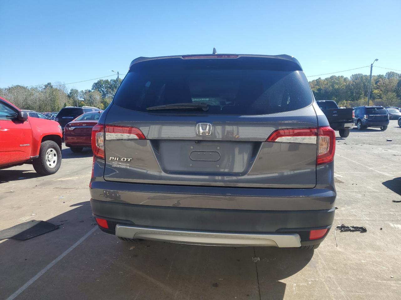 2019 Honda Pilot Exl VIN: 5FNYF5H56KB040408 Lot: 87386765