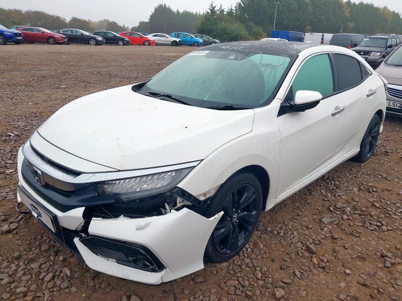 2020 HONDA CIVIC 1.5 VTEC TURBO PRESTIGE 5DR CVT for sale at Copart WISBECH