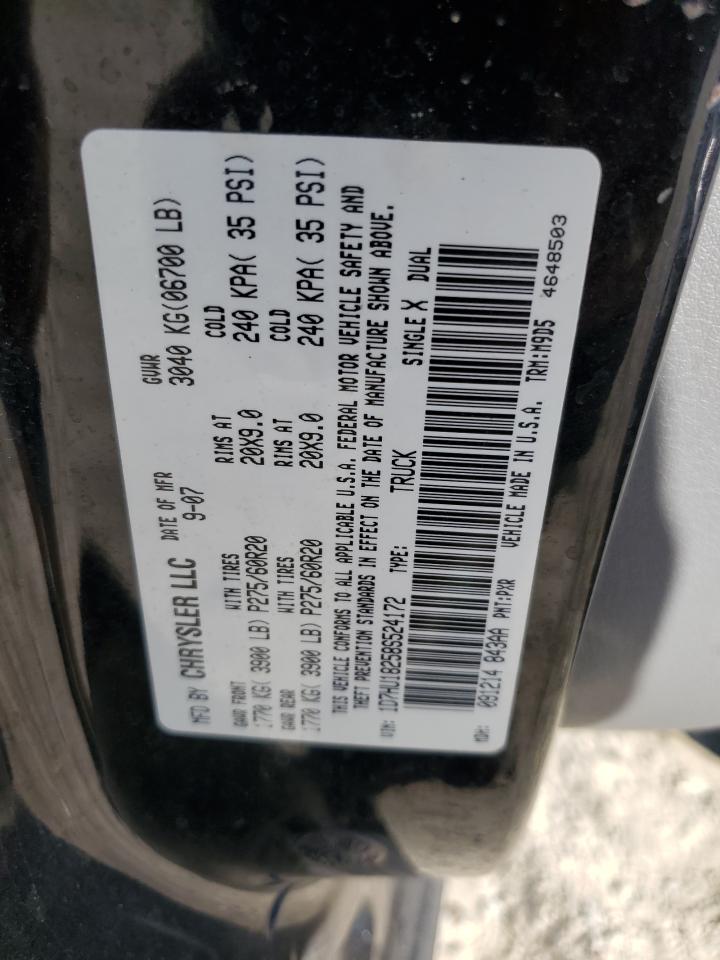 2008 Dodge Ram 1500 St VIN: 1D7HU18258S524172 Lot: 82213075