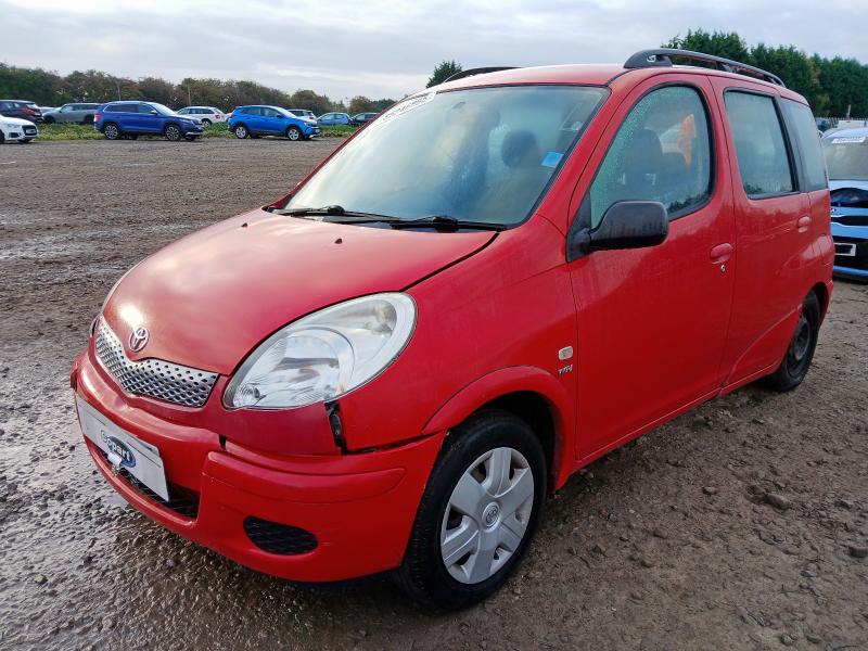 2004 TOYOTA YARIS VERSO T3 AUTO  for sale at Copart WISBECH