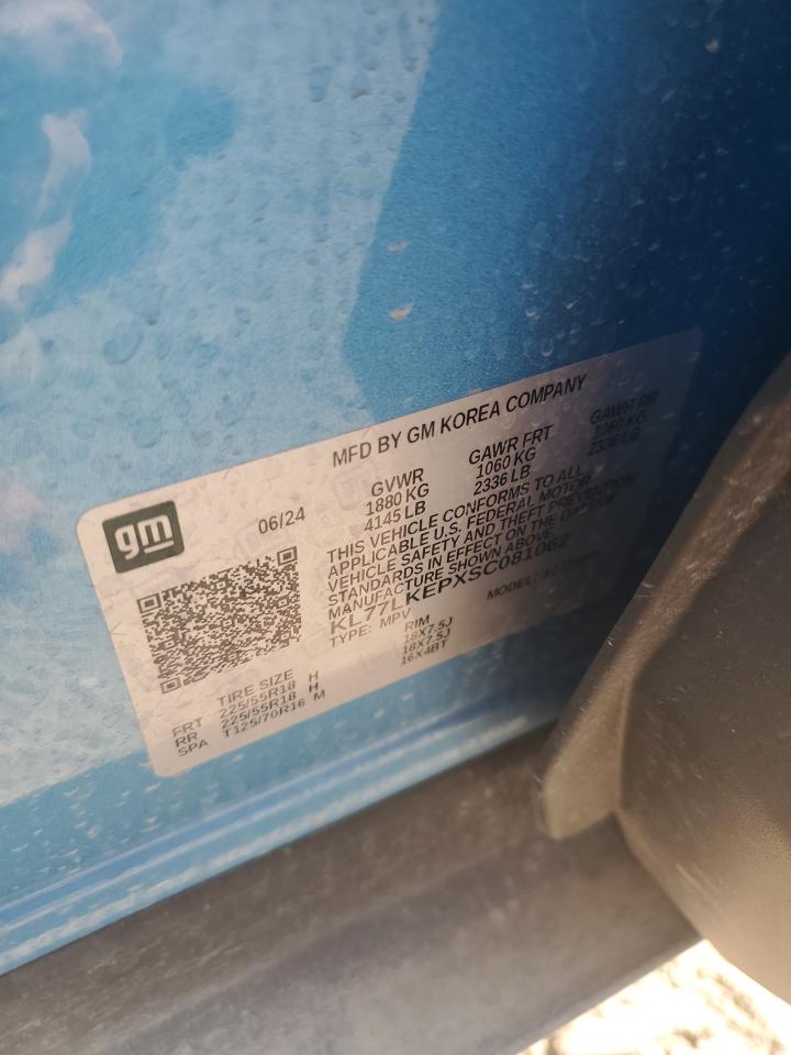 2025 Chevrolet Trax Activ VIN: KL77LKEPXSC081062 Lot: 81997595