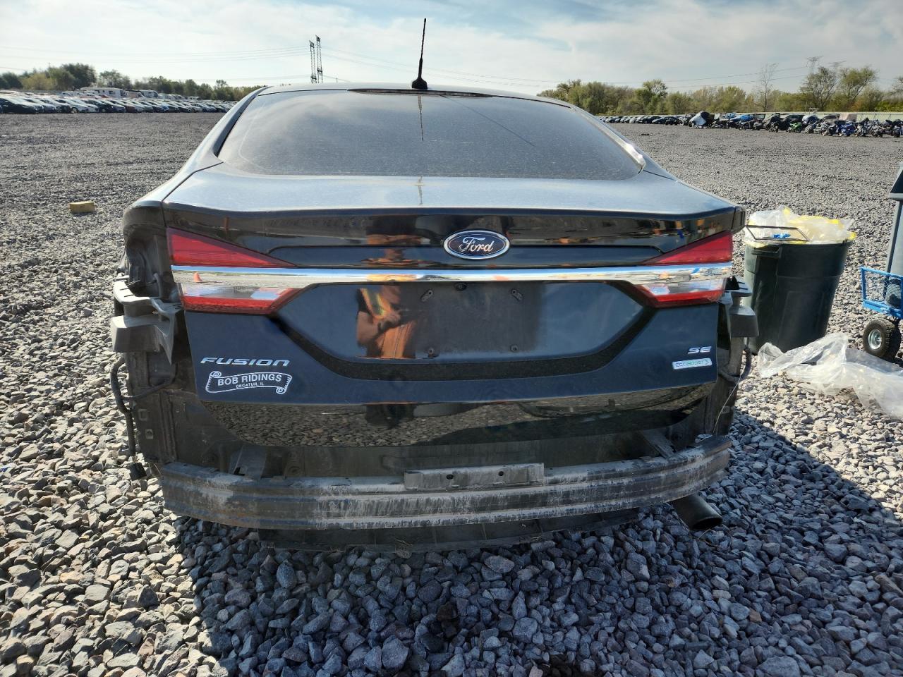 2017 Ford Fusion Se VIN: 3FA6P0HD4HR406121 Lot: 86857485