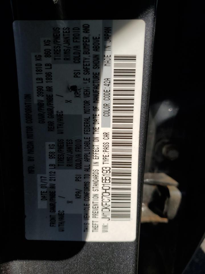 2017 Mazda Cx-3 Touring VIN: JM1DKFC70H0165193 Lot: 84910945