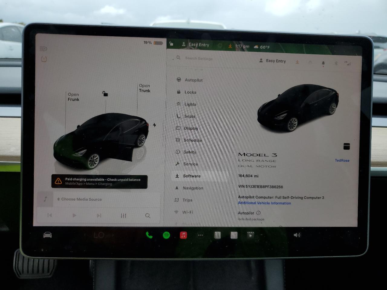 2023 Tesla Model 3 VIN: 5YJ3E1EB8PF386256 Lot: 85326875