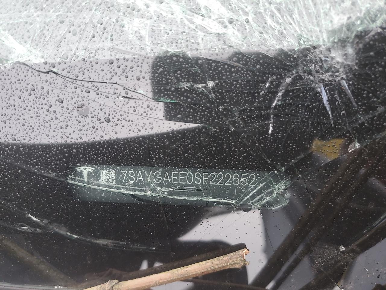 2025 Tesla Model Y VIN: 7SAYGAEE0SF222652 Lot: 86337085