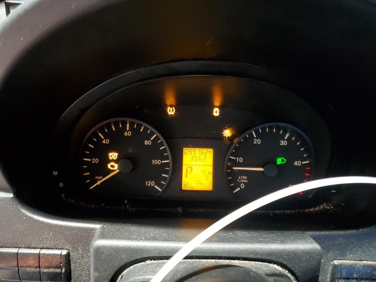 2012 Mercedes-Benz Sprinter 2500 Refrigerated Van VIN: WD3PE7CC3C5683005 Lot: 84003565