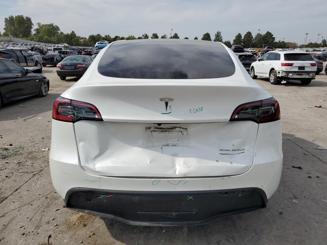 2023 Tesla Model Y VIN: 7SAYGAEE1PF596629 Lot: 84890935