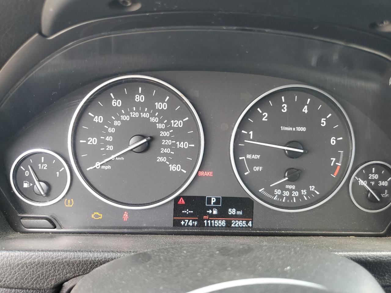 2014 BMW 328 Xi Sulev VIN: WBA3B5C58EP652730 Lot: 84480985