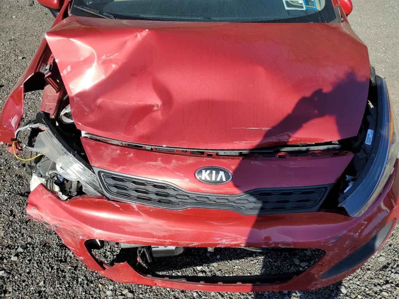 2014 Kia Rio Lx VIN: KNADM5A31E6418256 Lot: 85107025