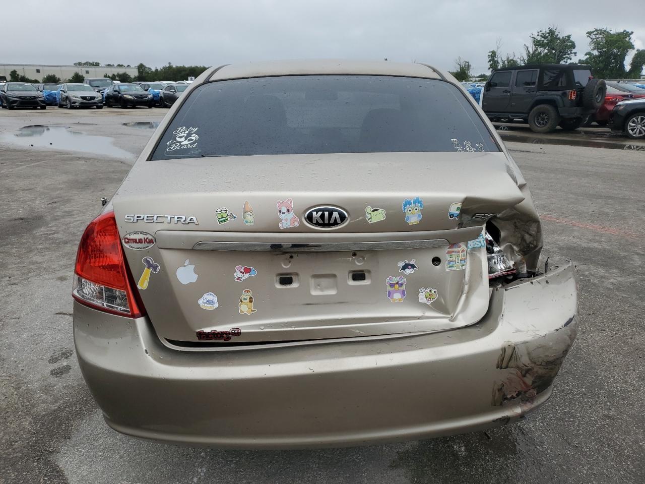 2009 Kia Spectra Ex VIN: KNAFE221395Y98854 Lot: 86154835