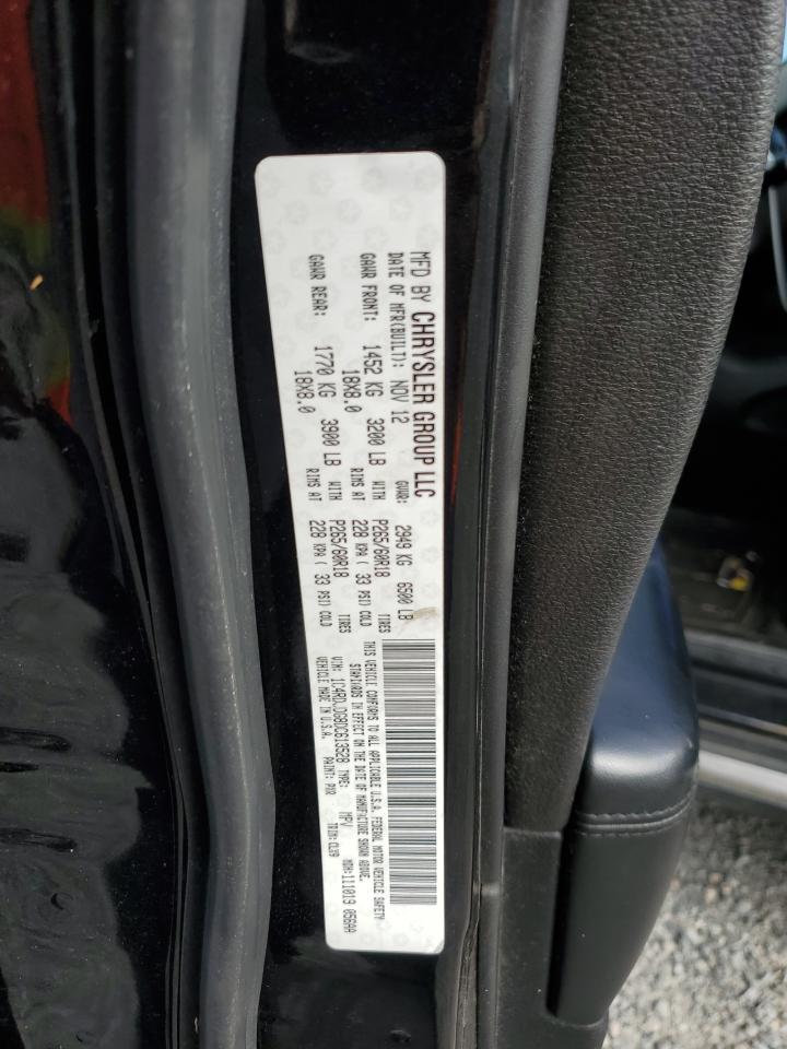 2013 Dodge Durango Crew VIN: 1C4RDJDG8DC613528 Lot: 85516385