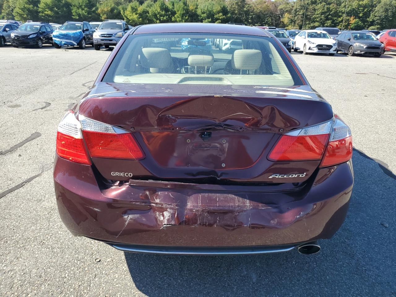 2014 Honda Accord Lx VIN: 1HGCR2F39EA058689 Lot: 81897135