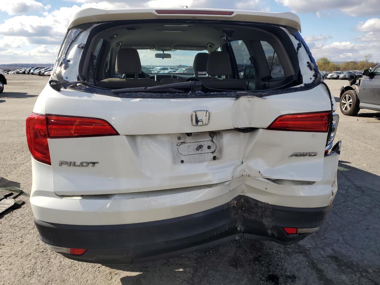 2016 Honda Pilot Ex VIN: 5FNYF6H32GB124284 Lot: 90035295