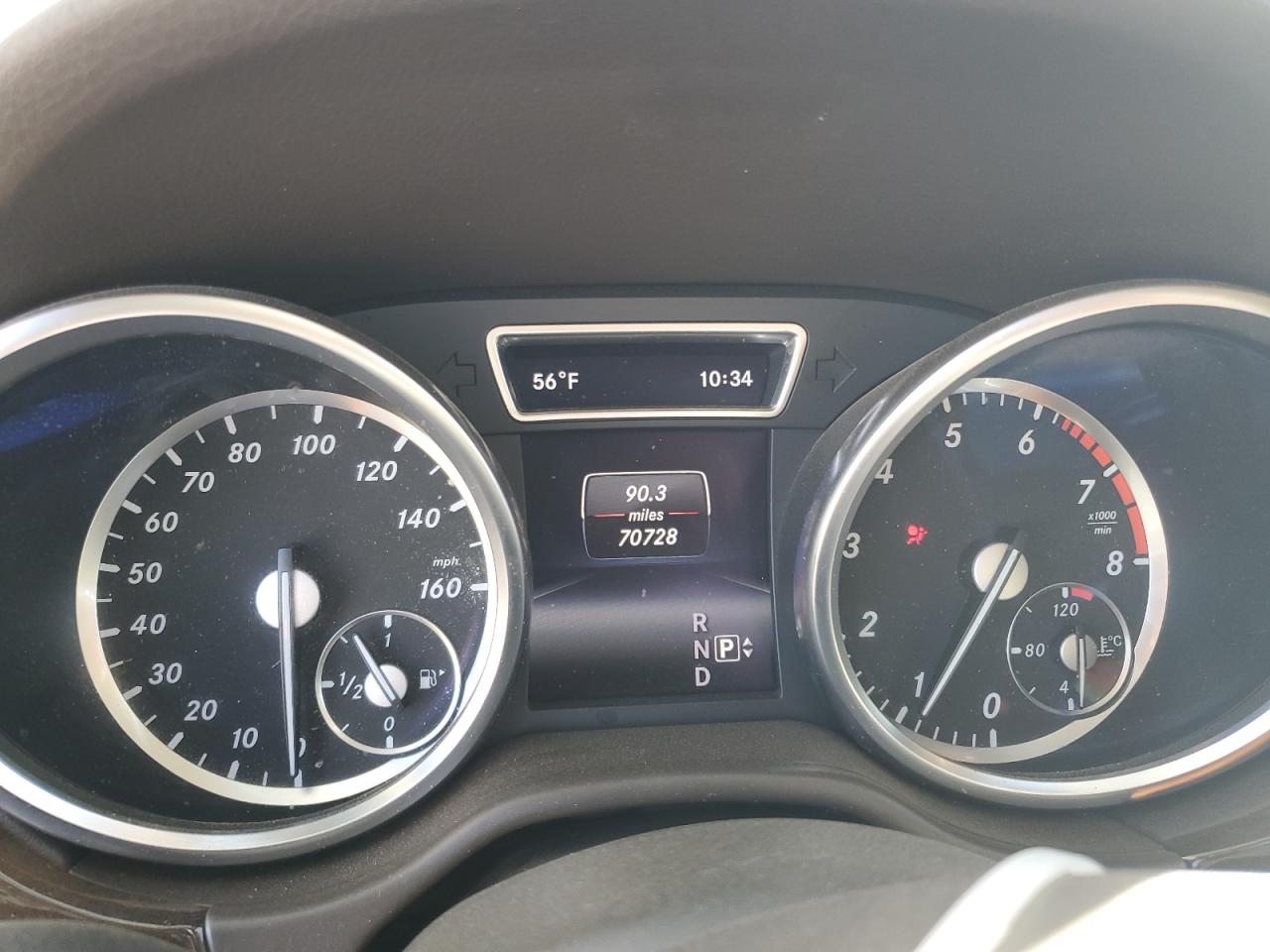 2015 Mercedes-Benz Ml 350 4Matic VIN: 4JGDA5HB0FA545874 Lot: 90250655