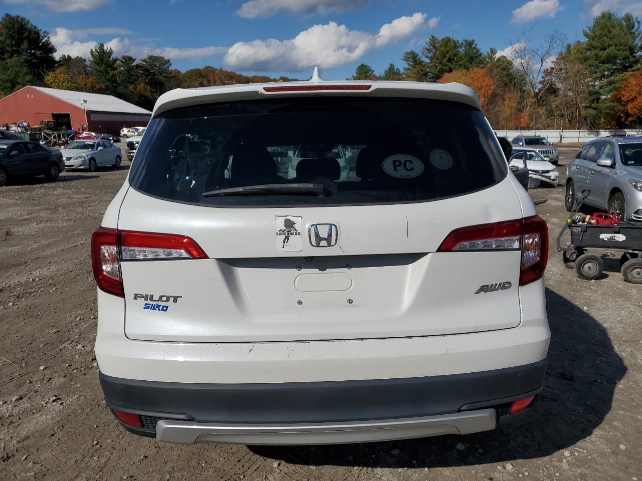 2020 Honda Pilot Ex VIN: 5FNYF6H30LB061454 Lot: 86484605