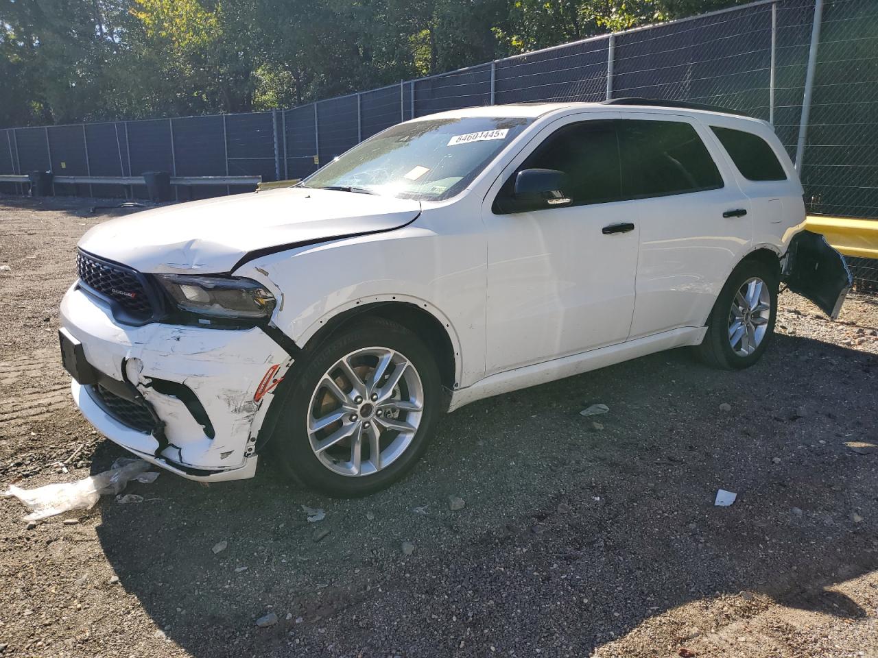 2024 Dodge Durango Gt white null gas 1C4RDHDG4RC146625 photo #1