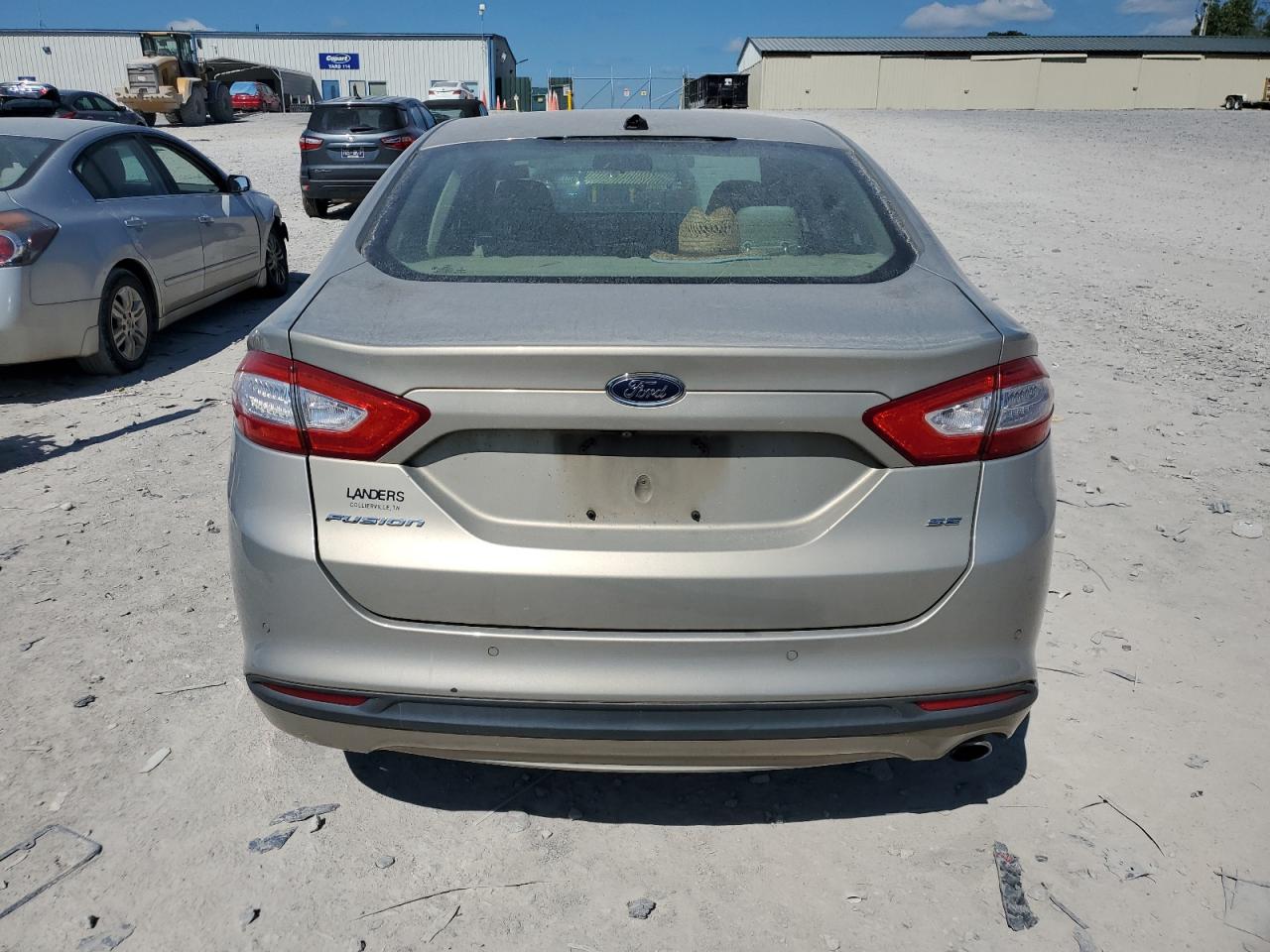 2016 Ford Fusion Se VIN: 3FA6P0H73GR102075 Lot: 84886625