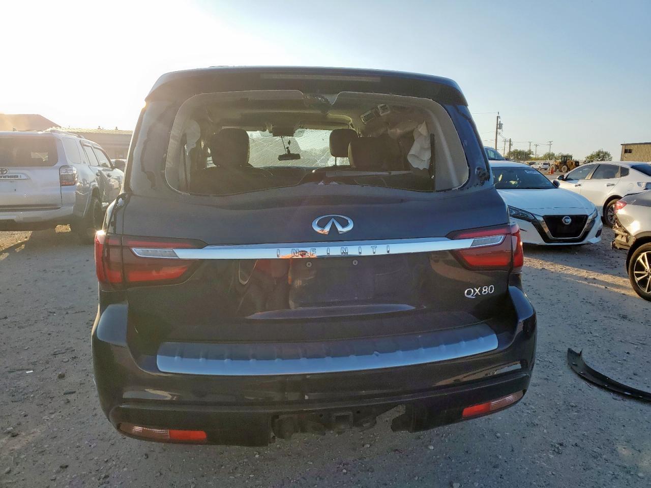 2020 Infiniti Qx80 Luxe VIN: JN8AZ2NF0L9704593 Lot: 92675325