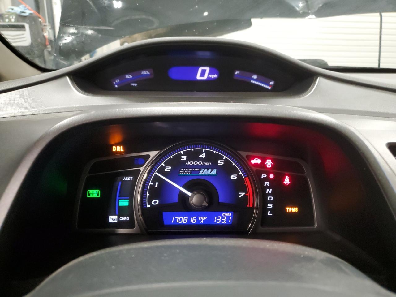 2009 Honda Civic Hybrid VIN: JHMFA36299S015100 Lot: 85922055