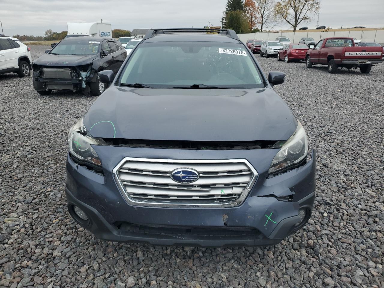 2017 Subaru Outback 2.5I Premium VIN: 4S4BSAFC5H3346822 Lot: 82726975