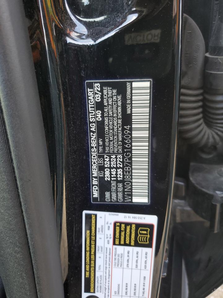 2023 Mercedes-Benz Glc Coupe 300 4Matic VIN: W1N0J8EB7PG166094 Lot: 87314805