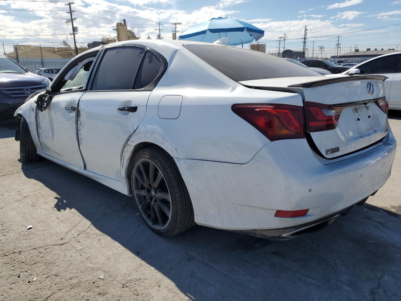 2015 Lexus Gs 350 white null gas JTHBE1BLXFA010558 photo #3