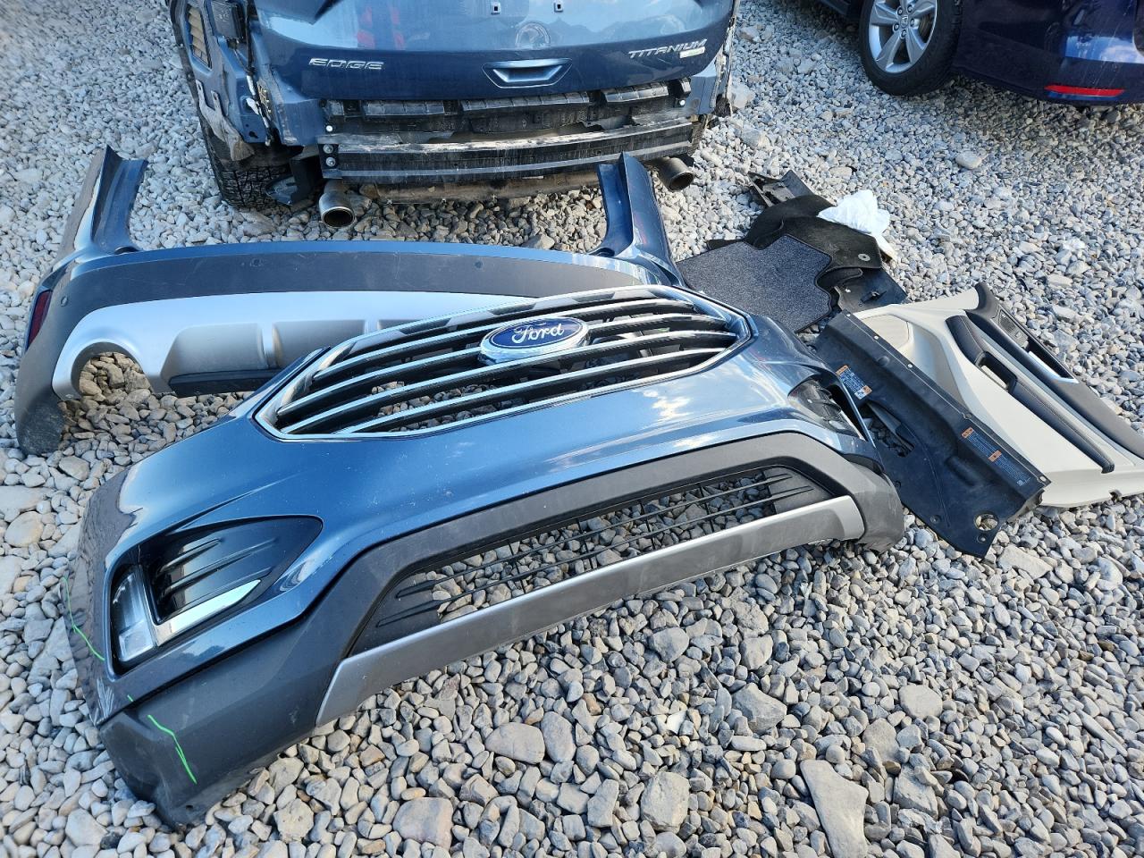 2019 Ford Edge Titanium VIN: 2FMPK3K91KBB22790 Lot: 84813565