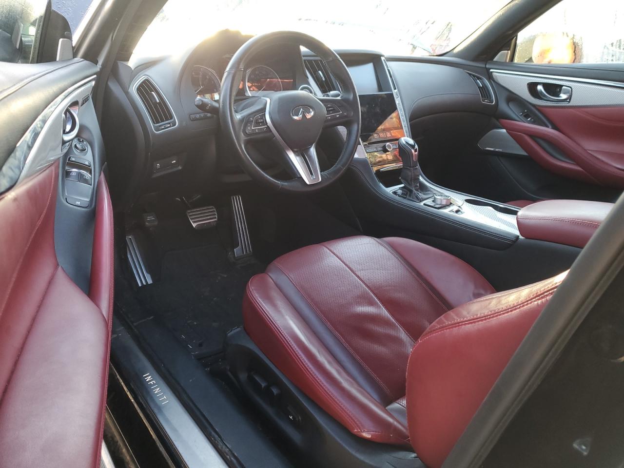 2019 Infiniti Q60 Red Sport 400 VIN: JN1FV7EK8KM360081 Lot: 86636855