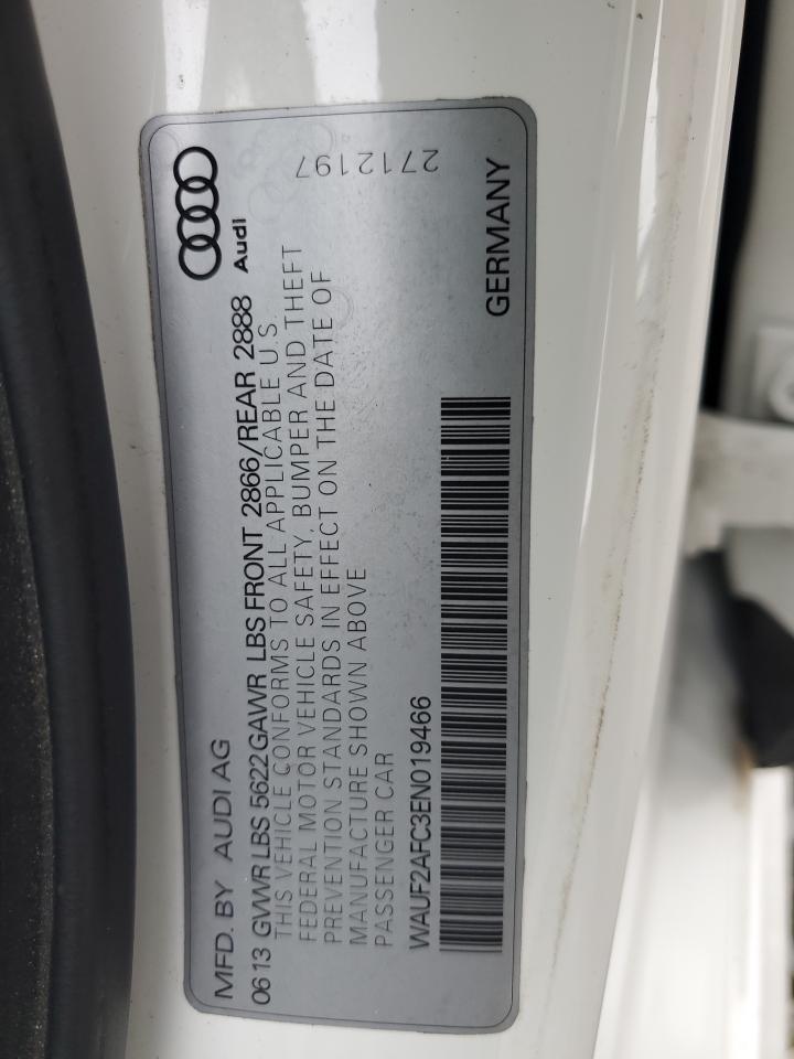 2014 Audi S6 VIN: WAUF2AFC3EN019466 Lot: 86274055