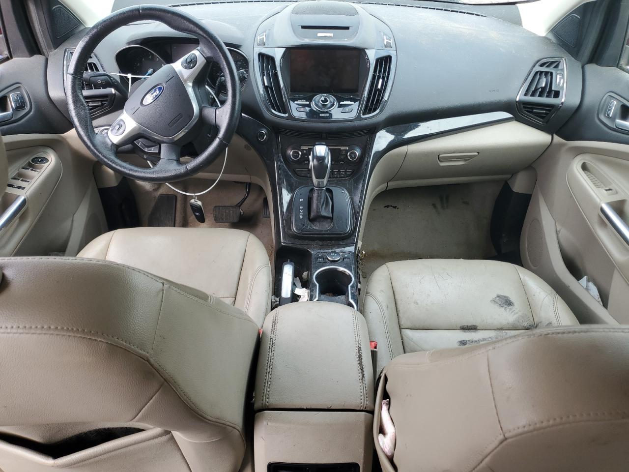 2015 Ford Escape Titanium VIN: 1FMCU0JXXFUA48616 Lot: 85404595