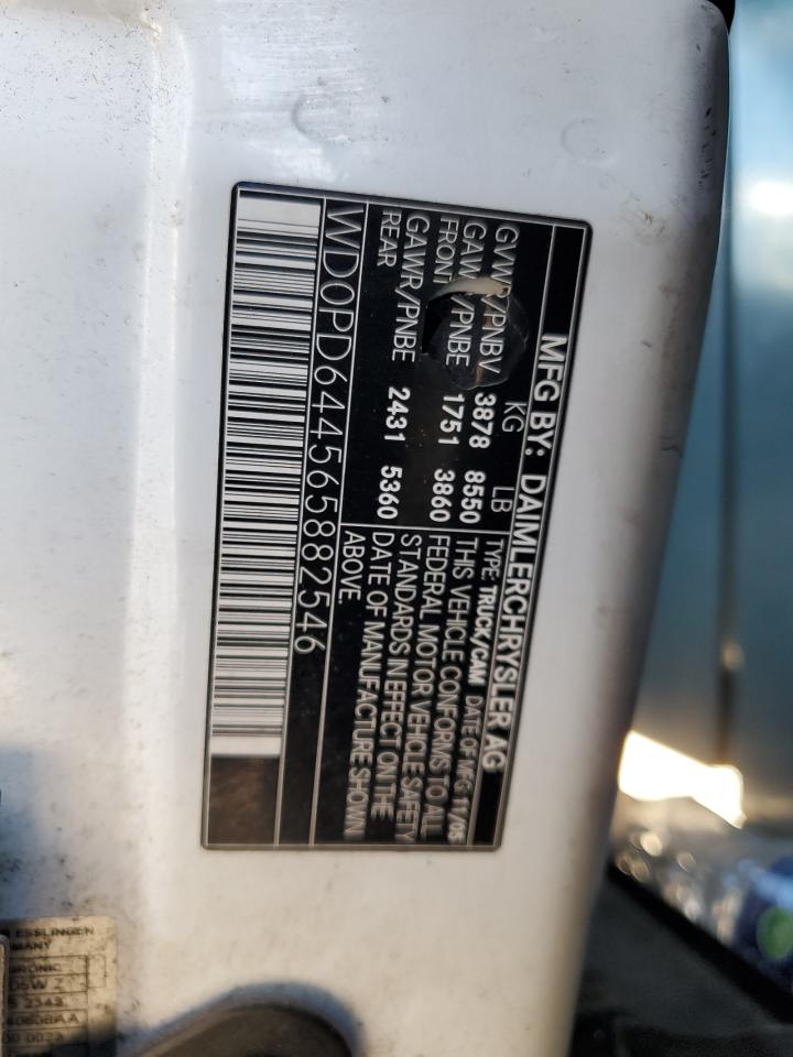 2006 Dodge Sprinter 2500 VIN: WD0PD644565882546 Lot: 85329285