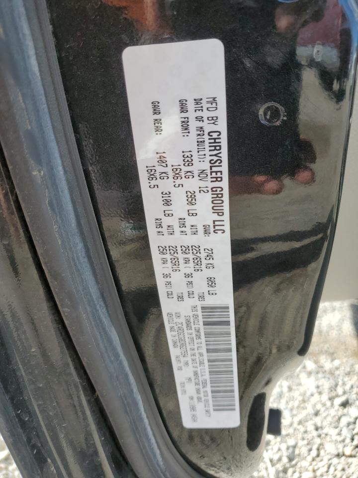 2013 Dodge Grand Caravan Sxt VIN: 2C4RDGCG8DR627554 Lot: 82085055