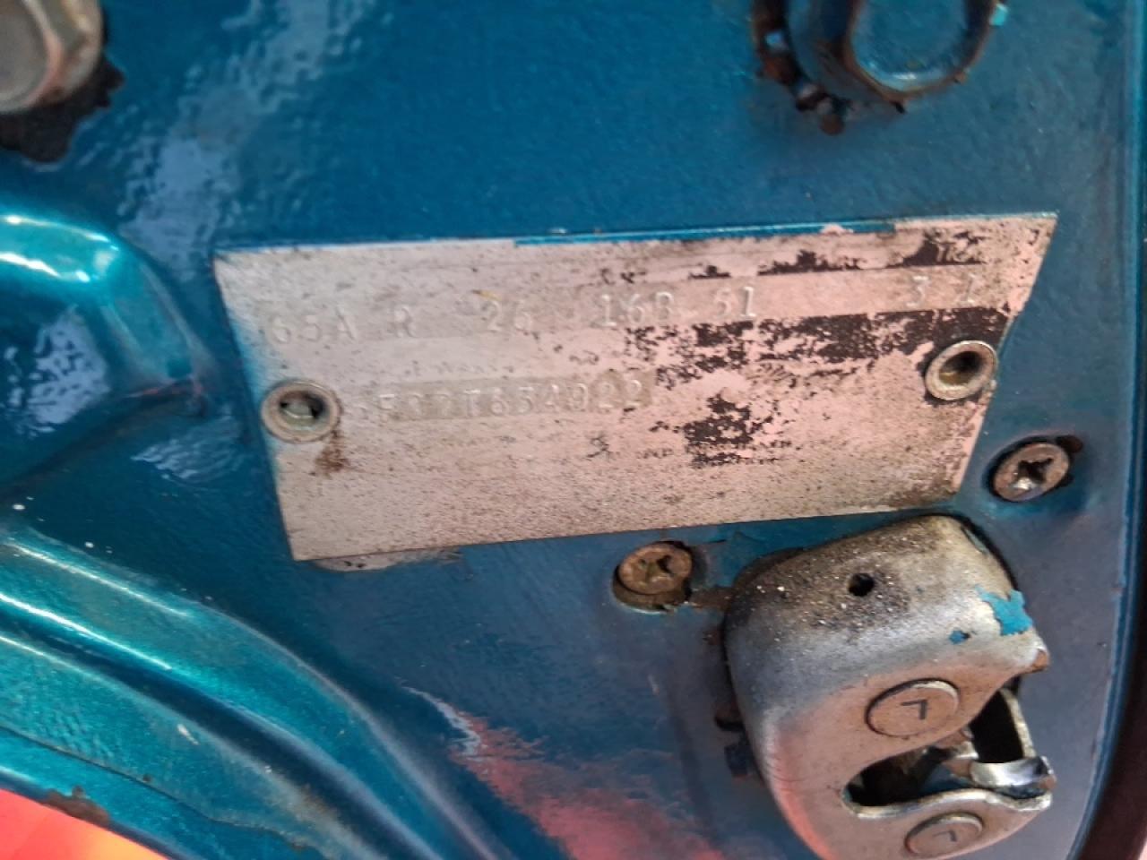 1965 Ford Uk VIN: 5F07T634922 Lot: 69678795