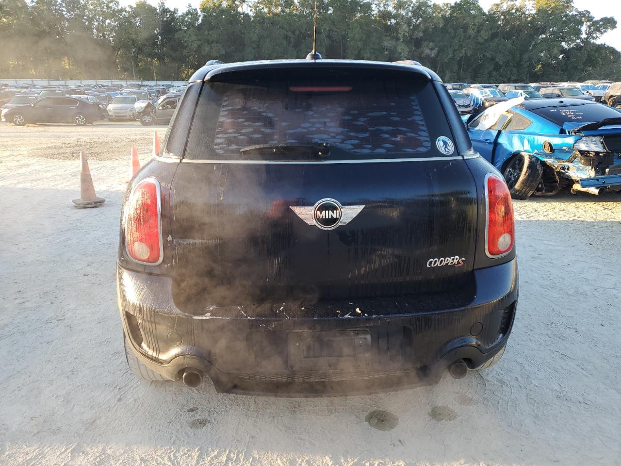 2011 Mini Cooper S Countryman VIN: WMWZC3C59BWM25897 Lot: 86817745