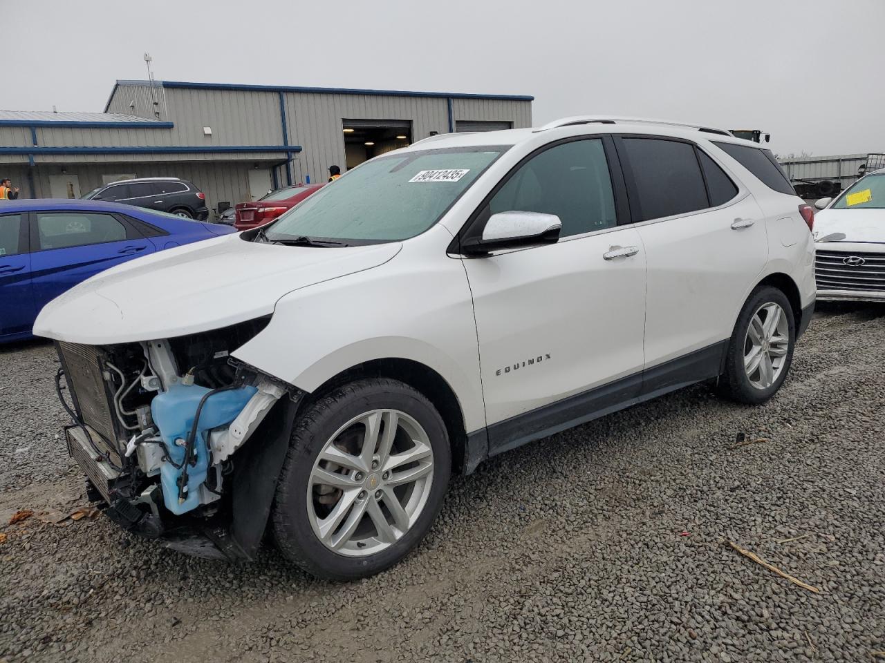 2019 Chevrolet Equinox Premier white null gas 2GNAXPEXXK6263631 photo #1