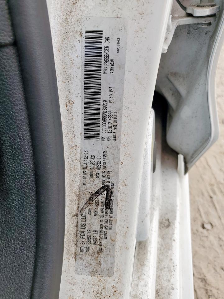 2016 Chrysler 200 Limited VIN: 1C3CCCAB9GN160210 Lot: 86337245