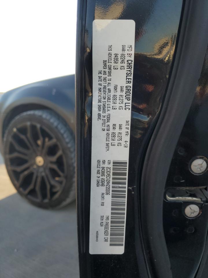 2010 Chrysler 300 Touring VIN: 2C3CA5CV2AH235936 Lot: 86997045